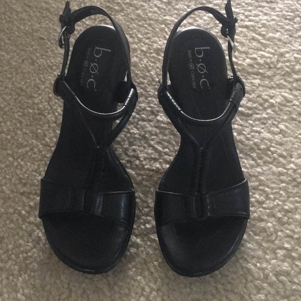 Black boc Heels-comfortable